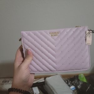 Victoria secret purse purple stud